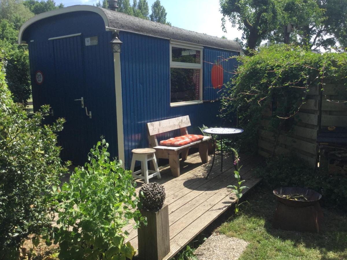 De Akker, Unieke Overnachting In Pipowagens! Ommeren 外观 照片